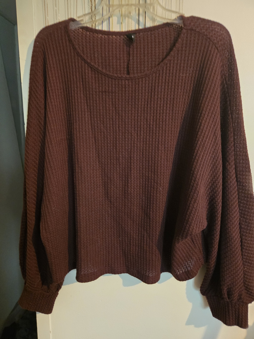 SHEIN Curve Ribbed Knit Pullover - Sz 4 XL